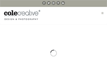 Tablet Screenshot of cole-creative.co.uk